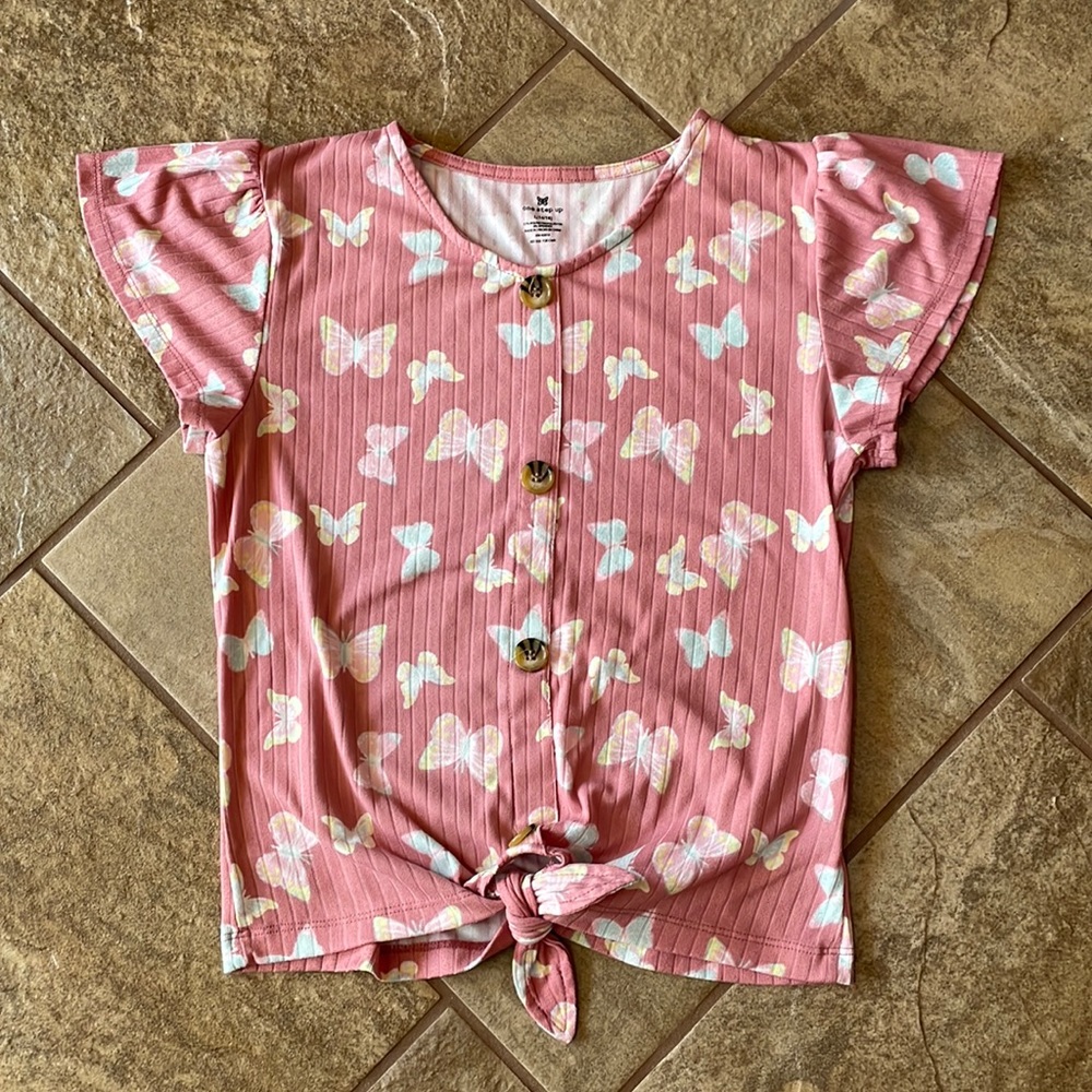 + nwot + ONE STEP UP Butterfly Top